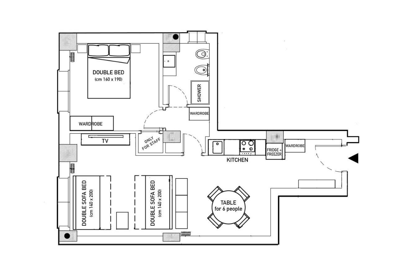 Appartement Happy Bo Centro Free Private Parking Bologna